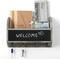NEX™ Wall Mount Mail & Key Holder Organizer with Chalkboard Surface